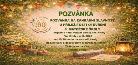 Slavnost pozvánka